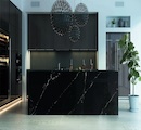 marquina shimmer kitchen