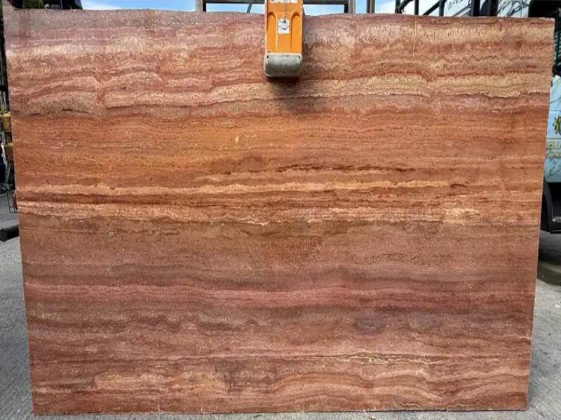 Travertine Rosso