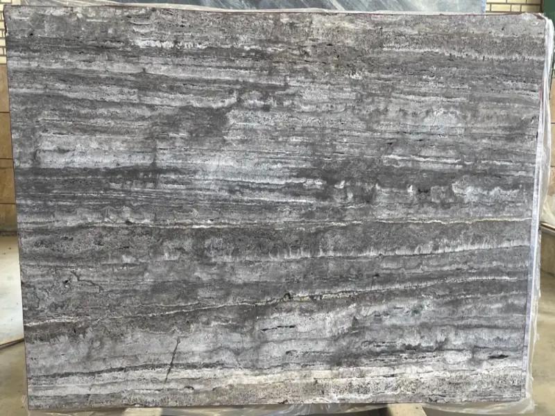 Travertine Silver