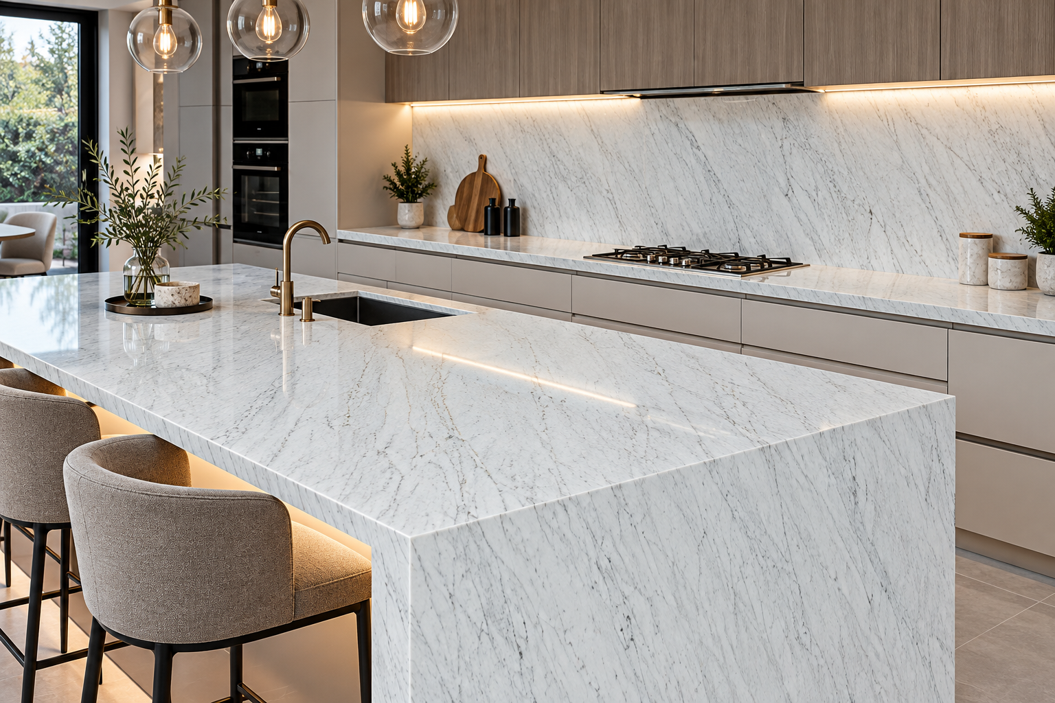 Image 1 of Carrara Campanili Extra Marble 2