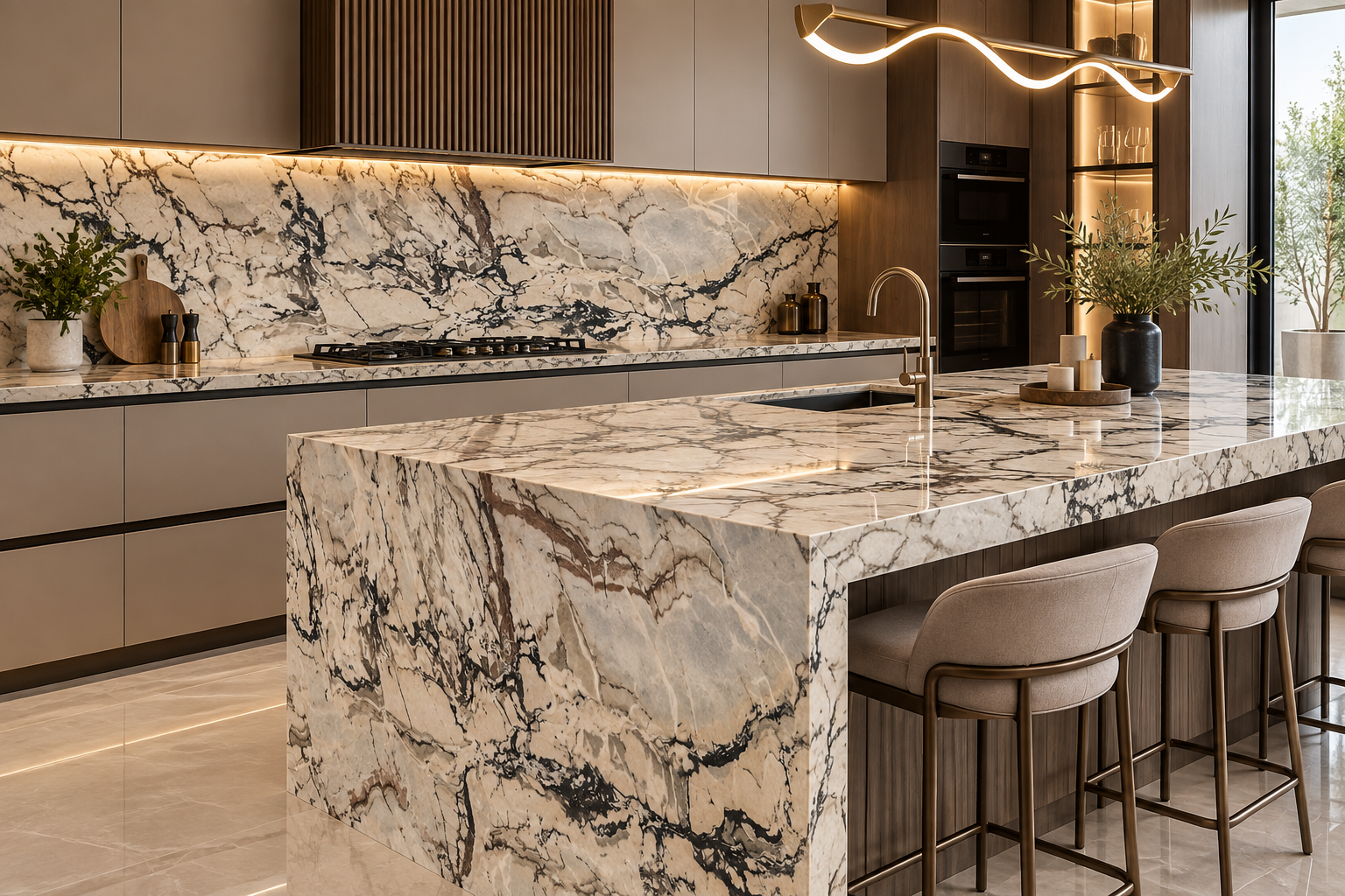 Image 1 of Breccia Capraia Marble