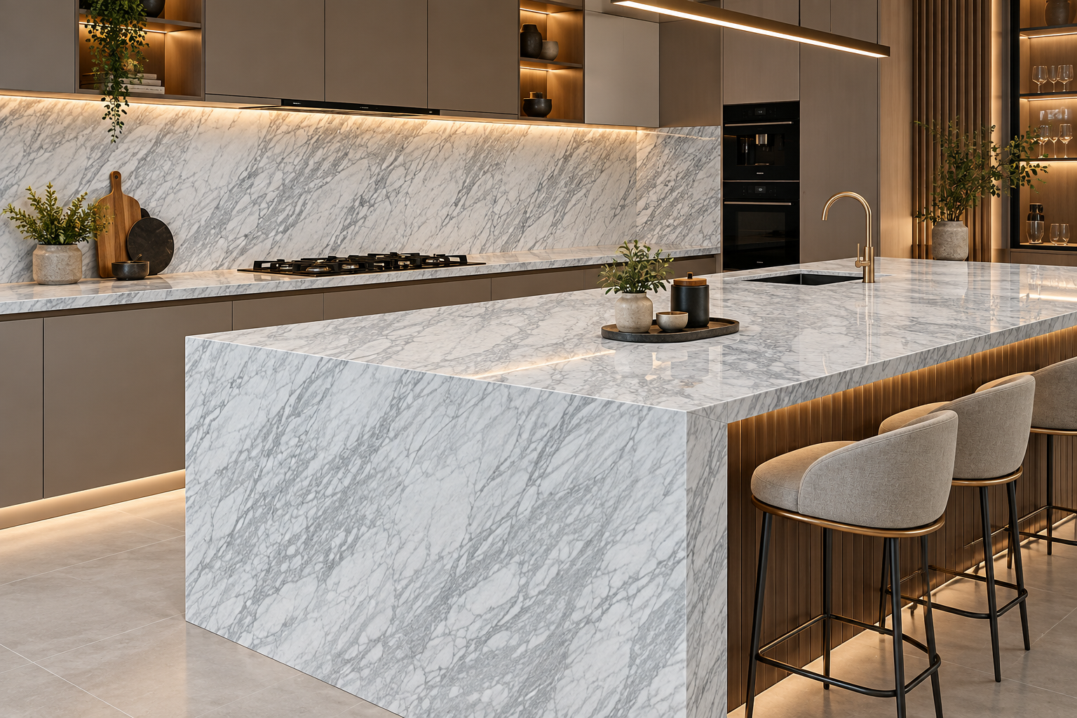Image 1 of Calacatta Belgia Marble