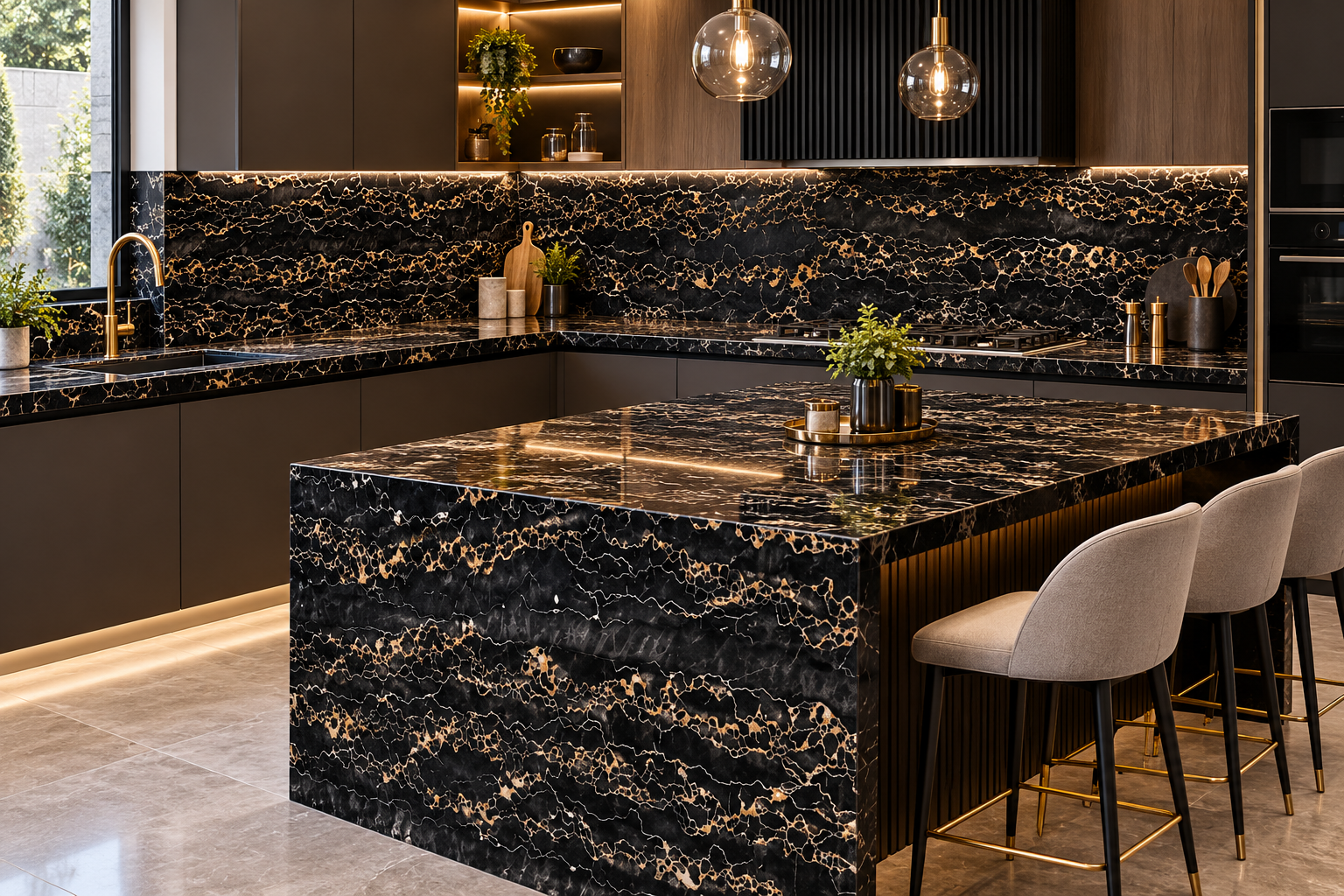 Image 1 of Portoro Marble