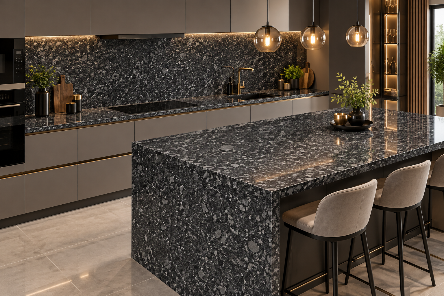 Image 1 of Steel Grey Granite