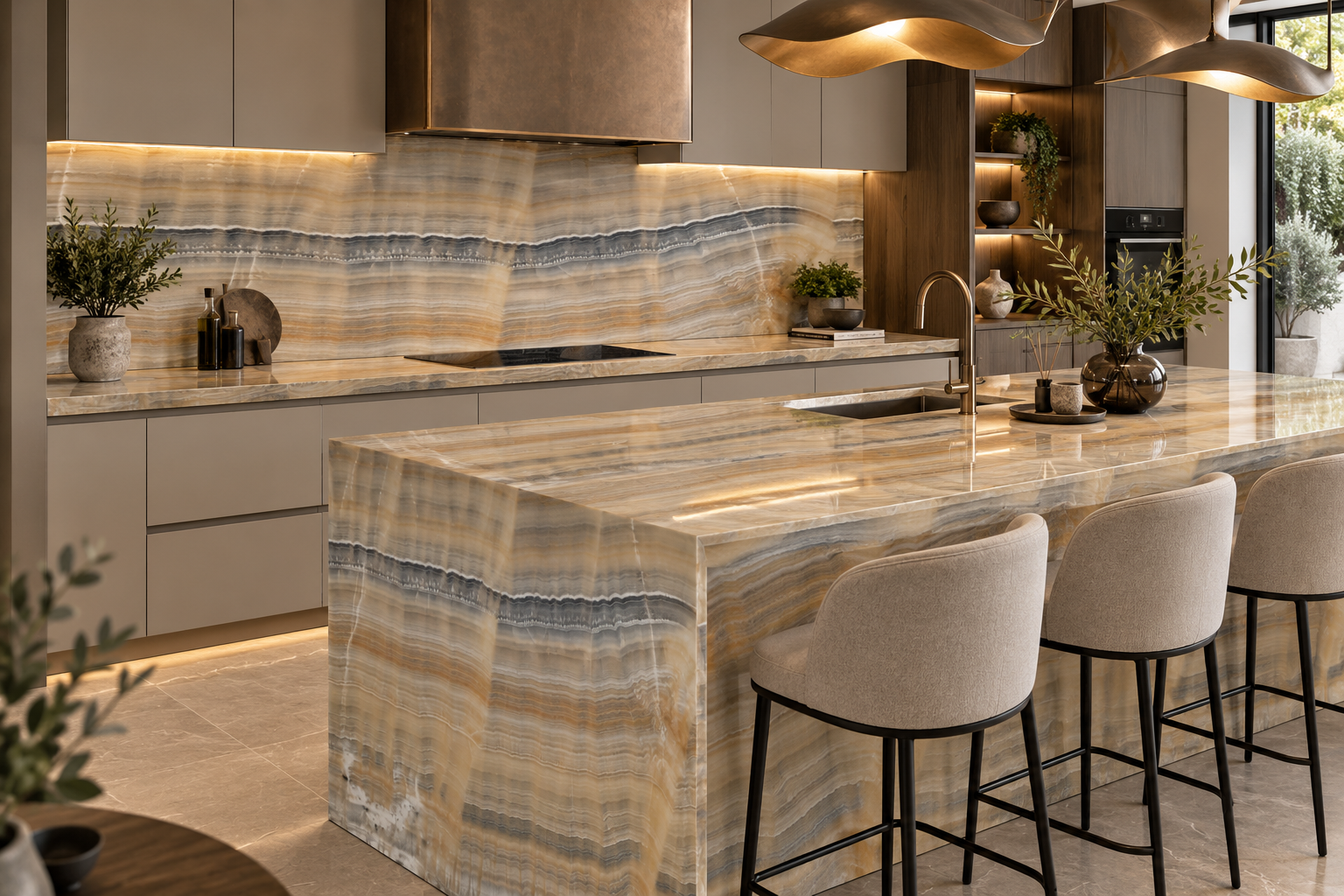 Image 1 of Amber Grey VC Onyx
