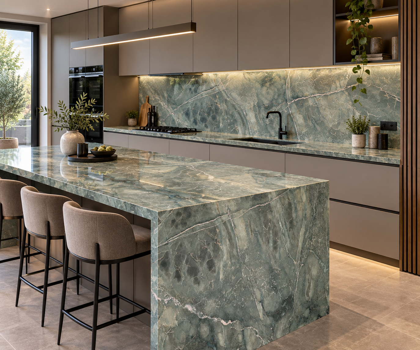 Image 1 of Verde Fantastico Marble