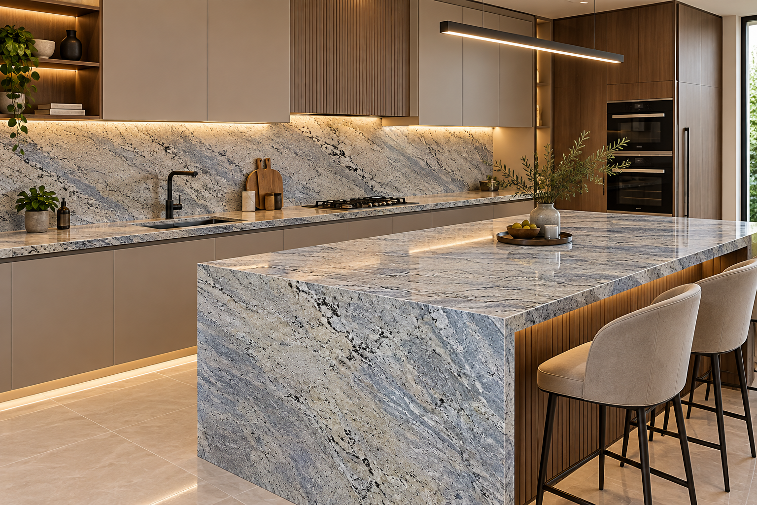 Image 1 of Kashmir White Granite