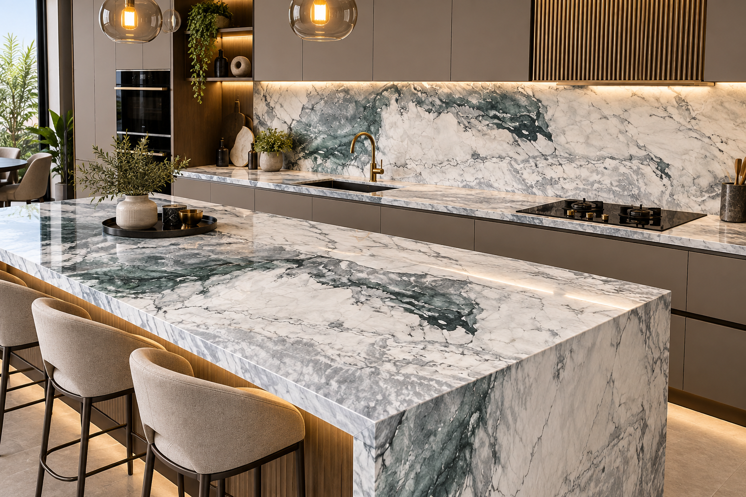 Image 1 of Breccia Capraia Verde Marble