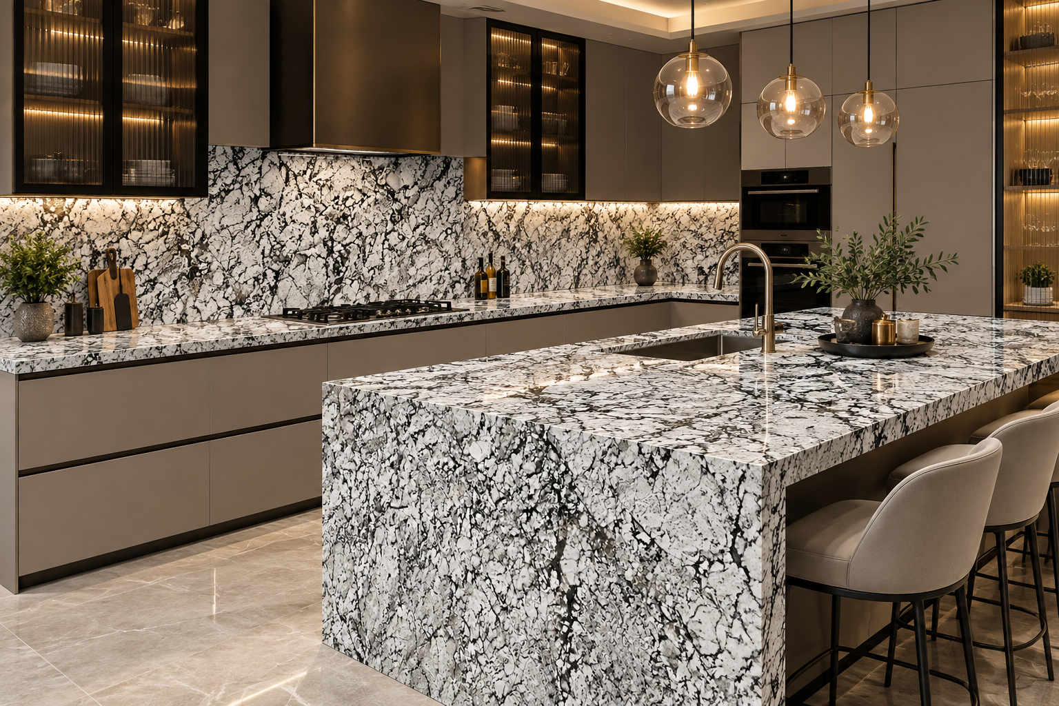 Image 1 of Bianco Romano Granite