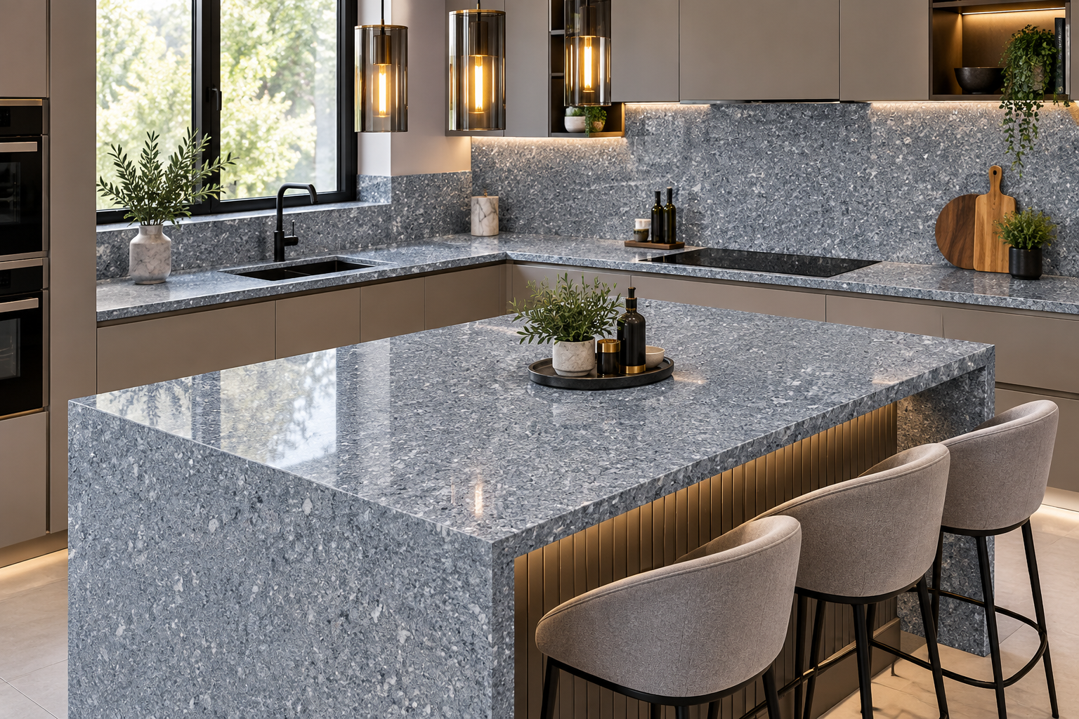Image 1 of Imperial Blue Granite