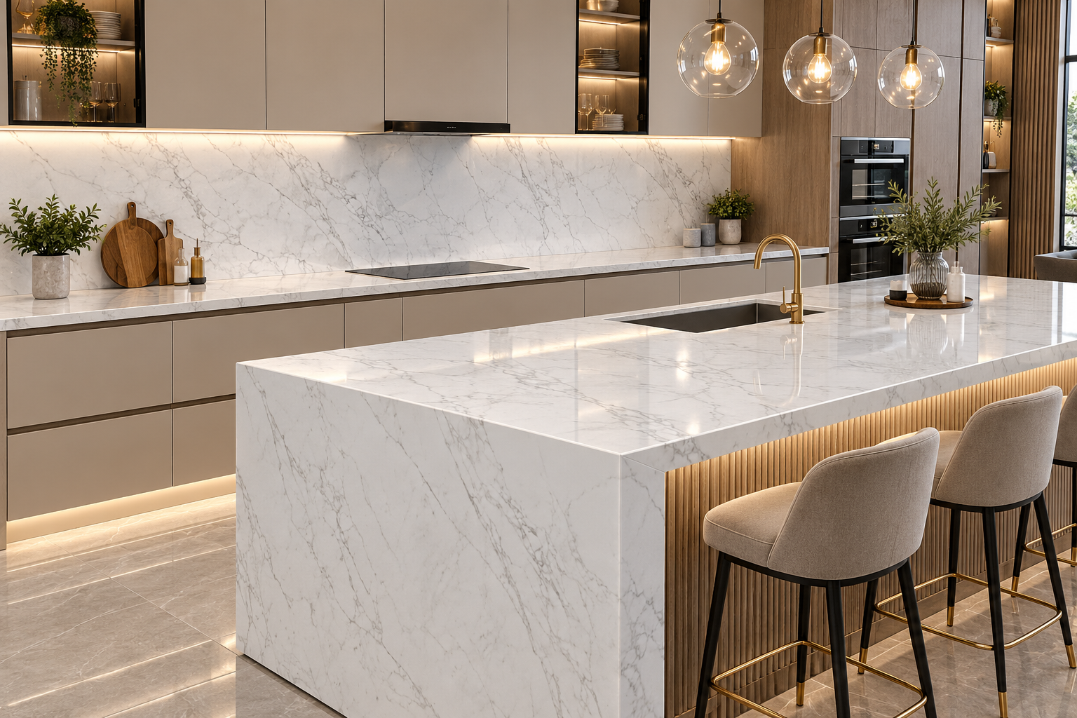 Image 1 of Calacatta Vagli Porcelain