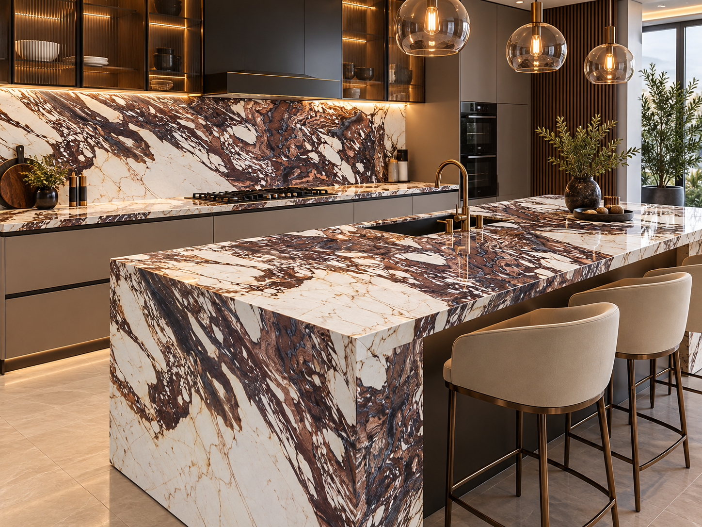 Image 1 of Calacatta Viola Antico Marble