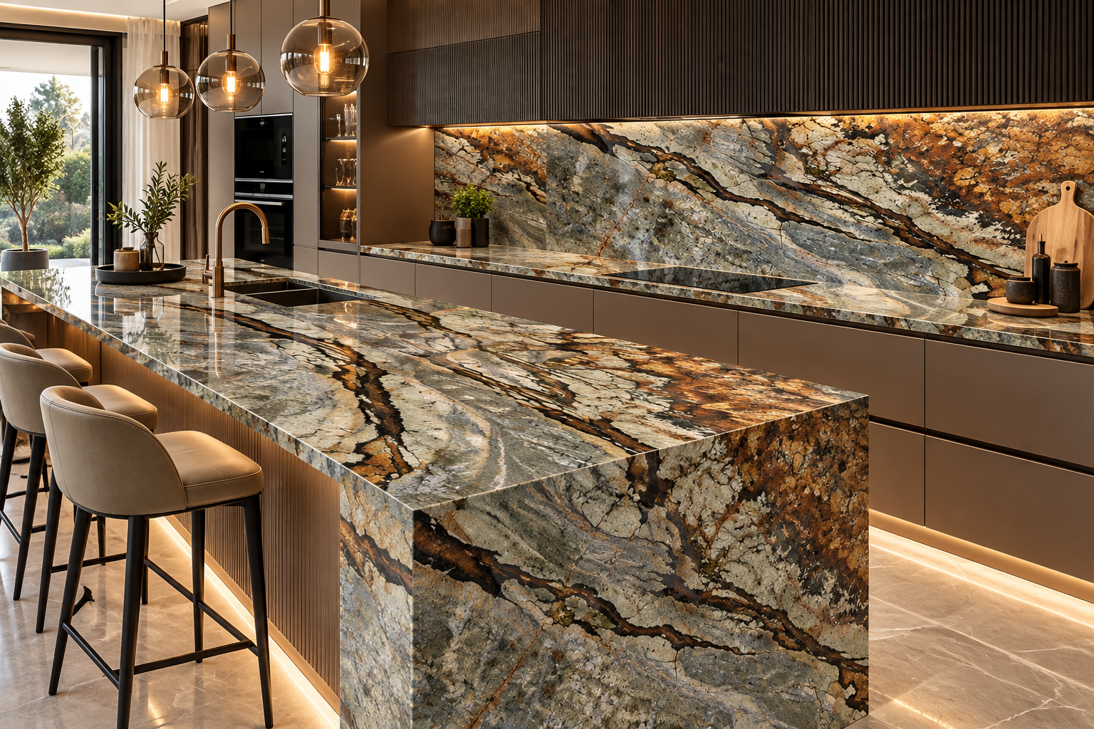 Image 1 of Explosion Green Quartzite
