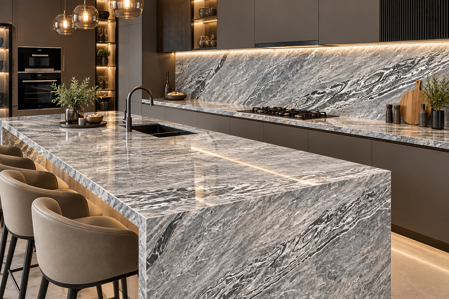 Image 1 of Bardiglio Nuvolato Marble