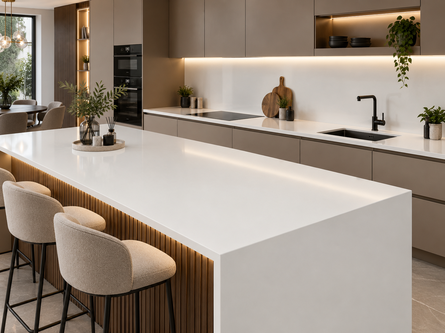 Silestone White North