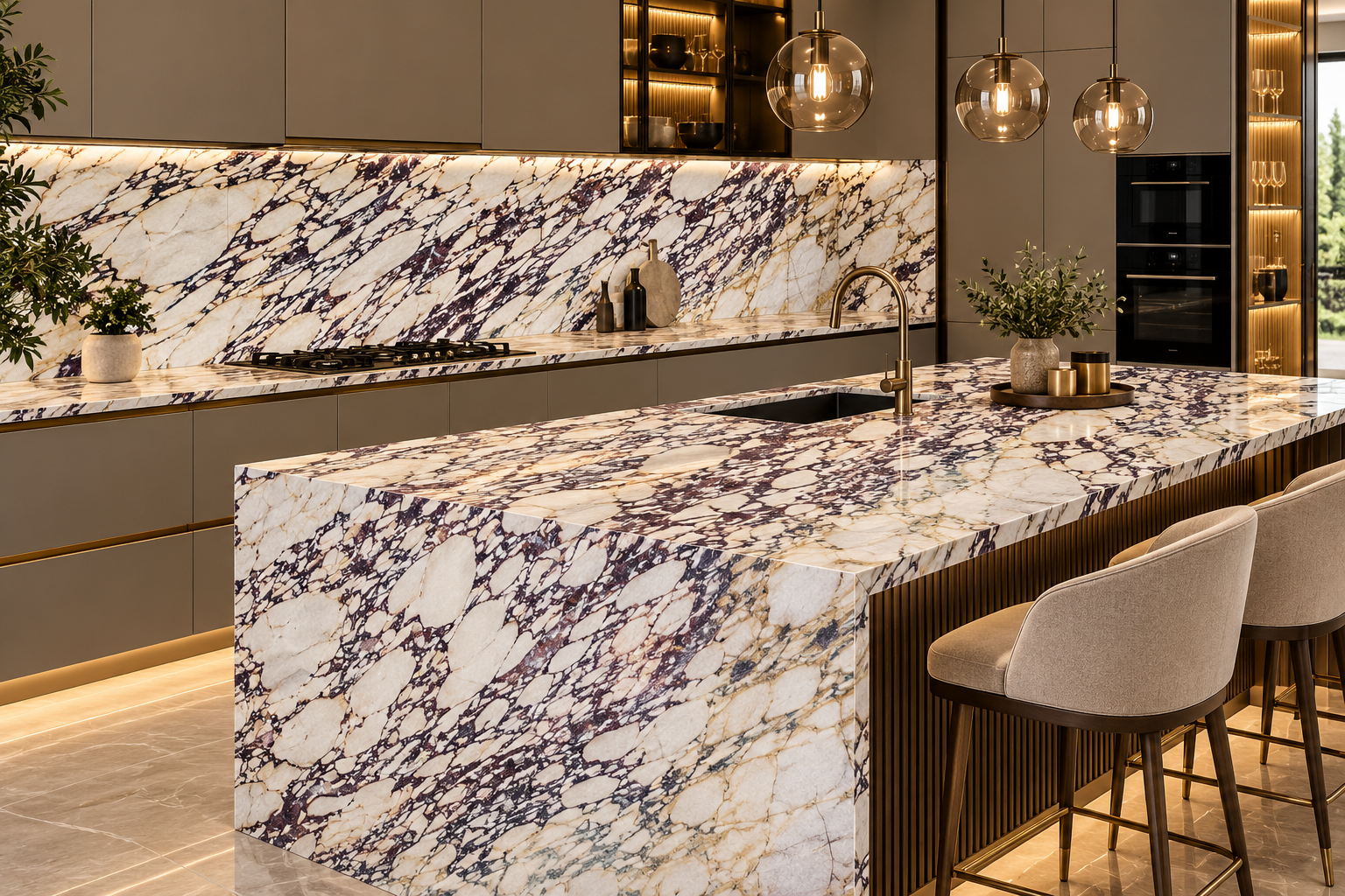 Image 1 of Calacatta Viola Extra Marble