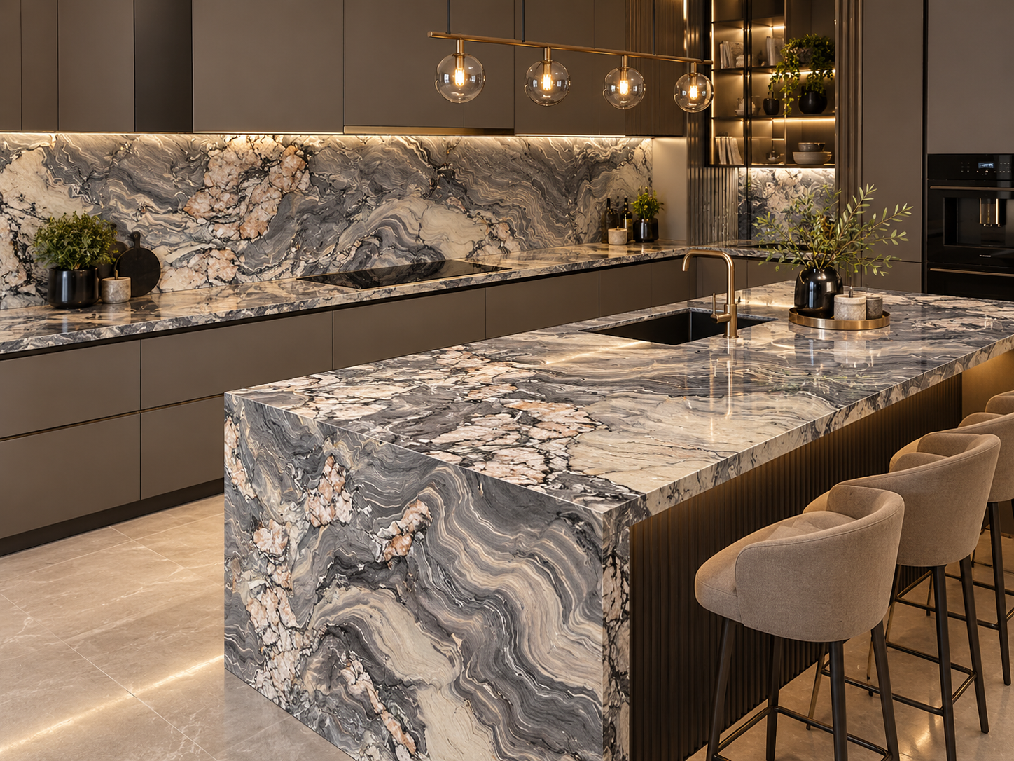 Image 1 of Explosion Blue Quartzite