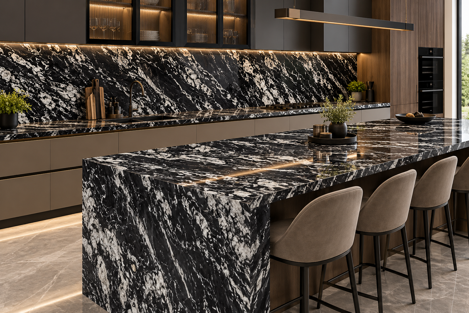 Image 1 of Black Forest Granite