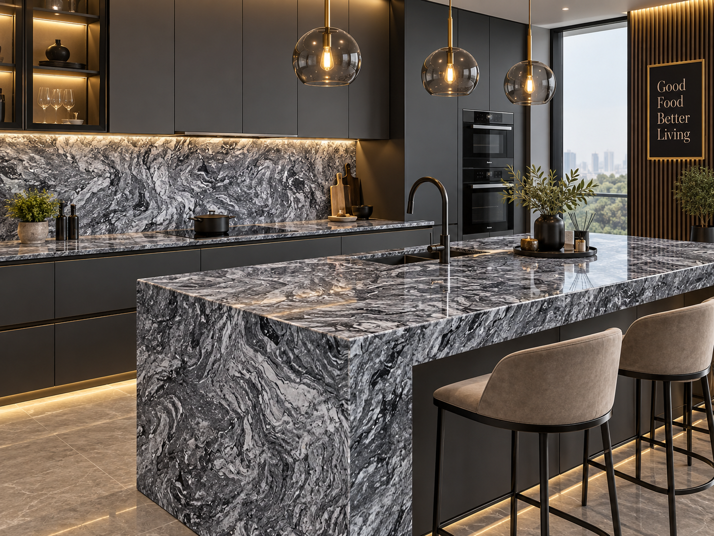 Image 1 of Viscon White Granite