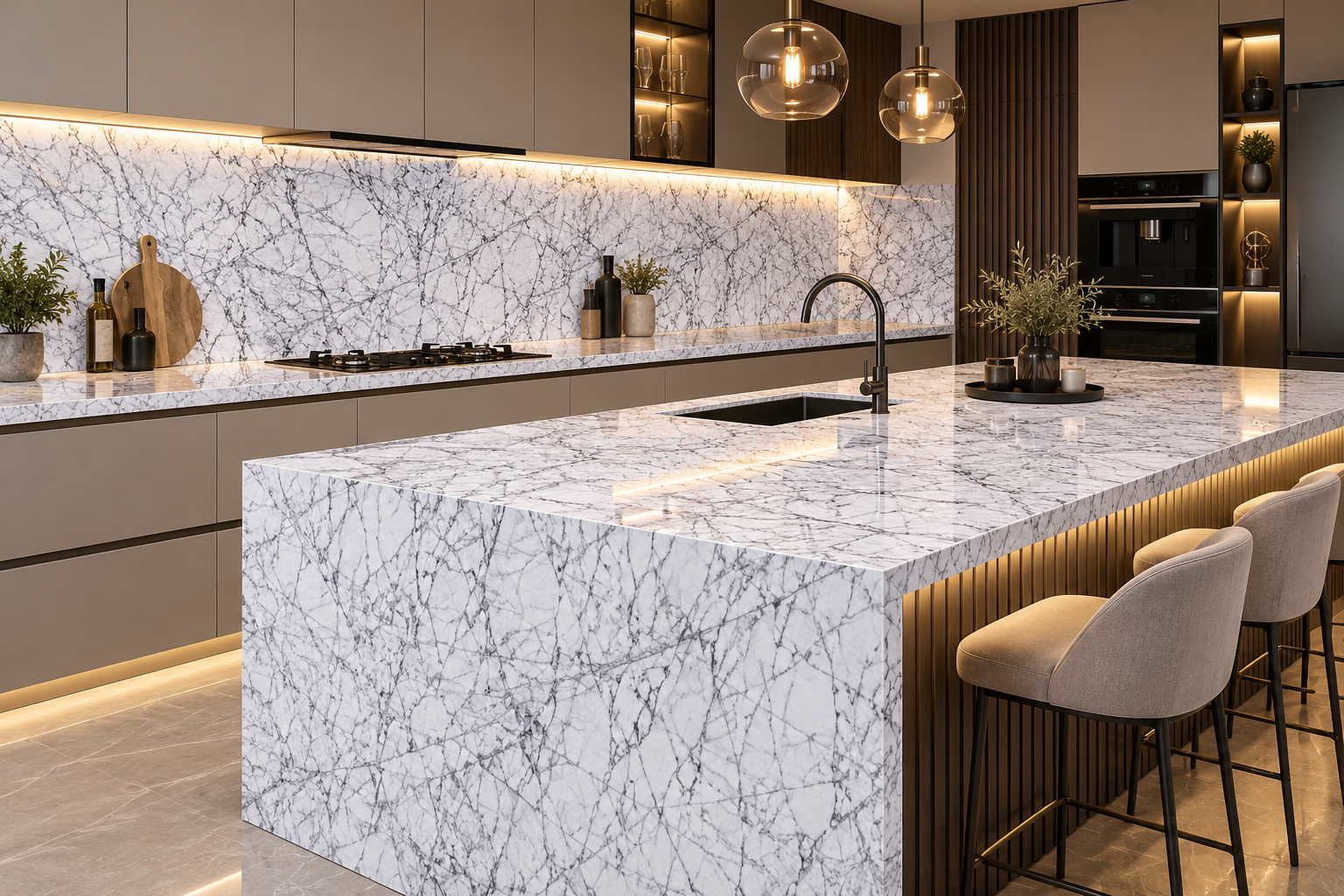 Image 1 of Arabescato Versilia Marble 1