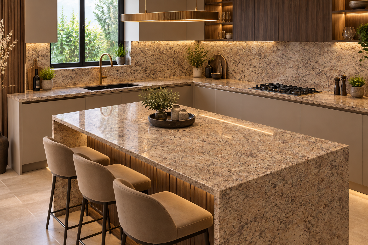 Image 1 of New Venetian Gold Granite