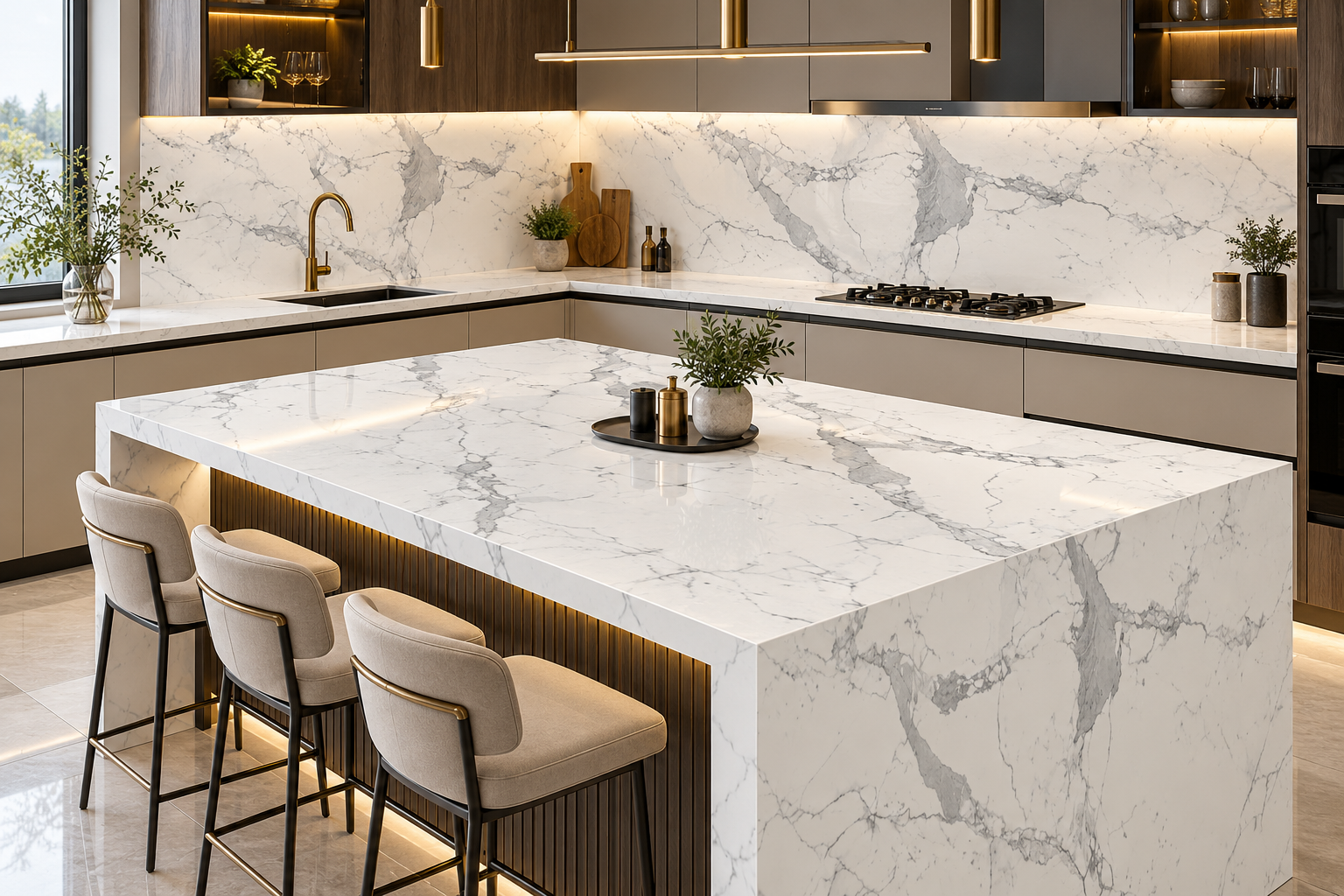 Image 1 of Statuario Porcelain