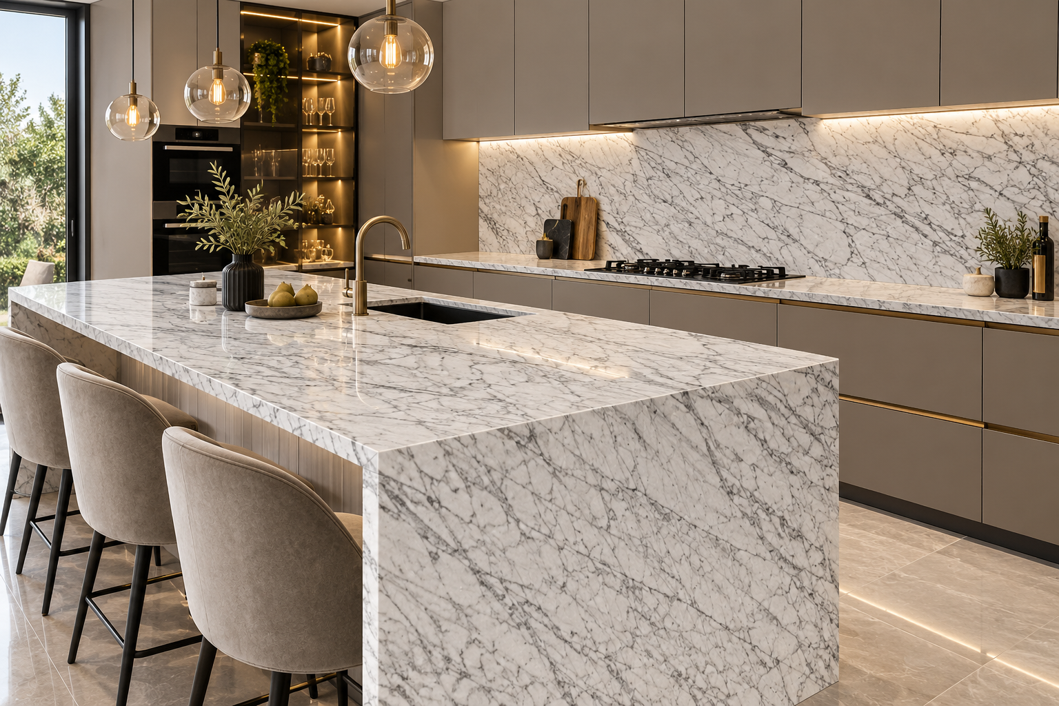 Image 1 of Statuarietto Marble