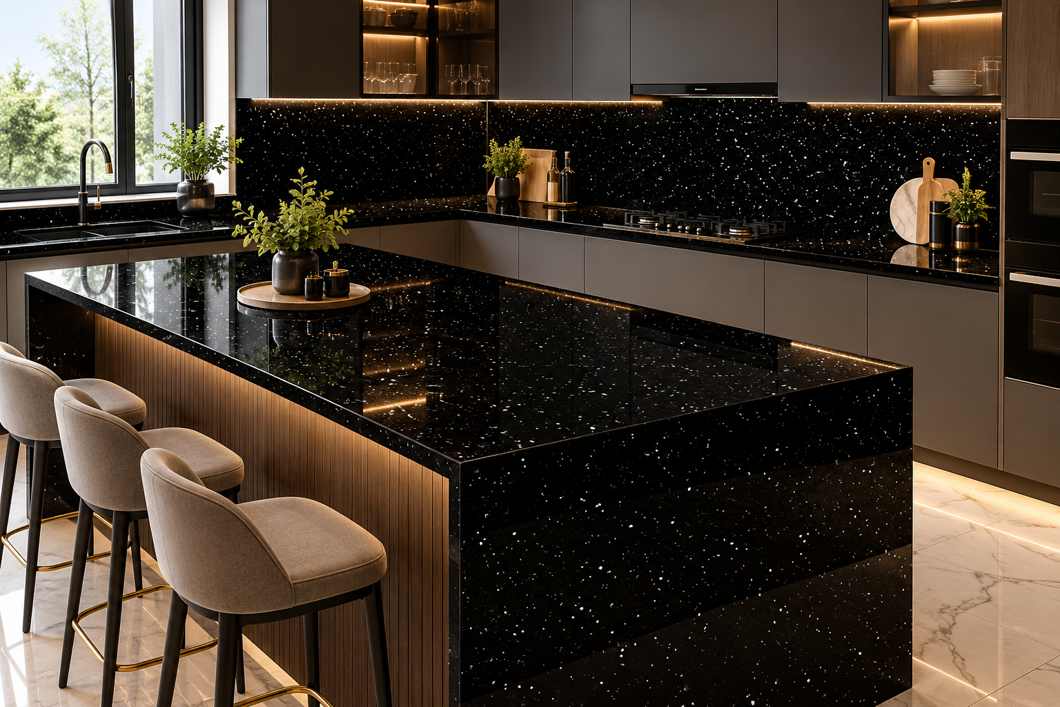 Image 1 of Black Glass