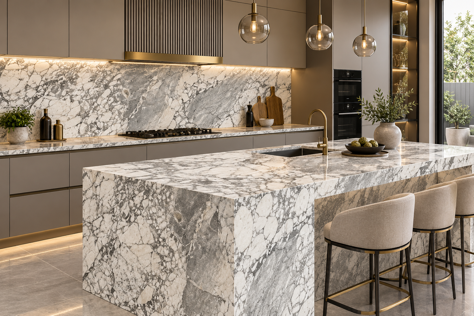 Image 1 of Arabescato Vagli Marble