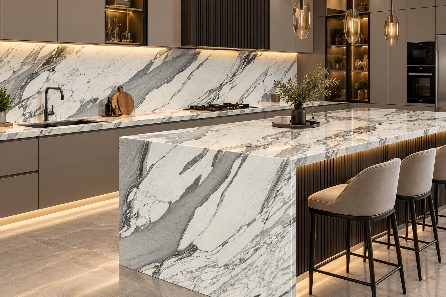 Image 1 of Corchia Statuario Marble