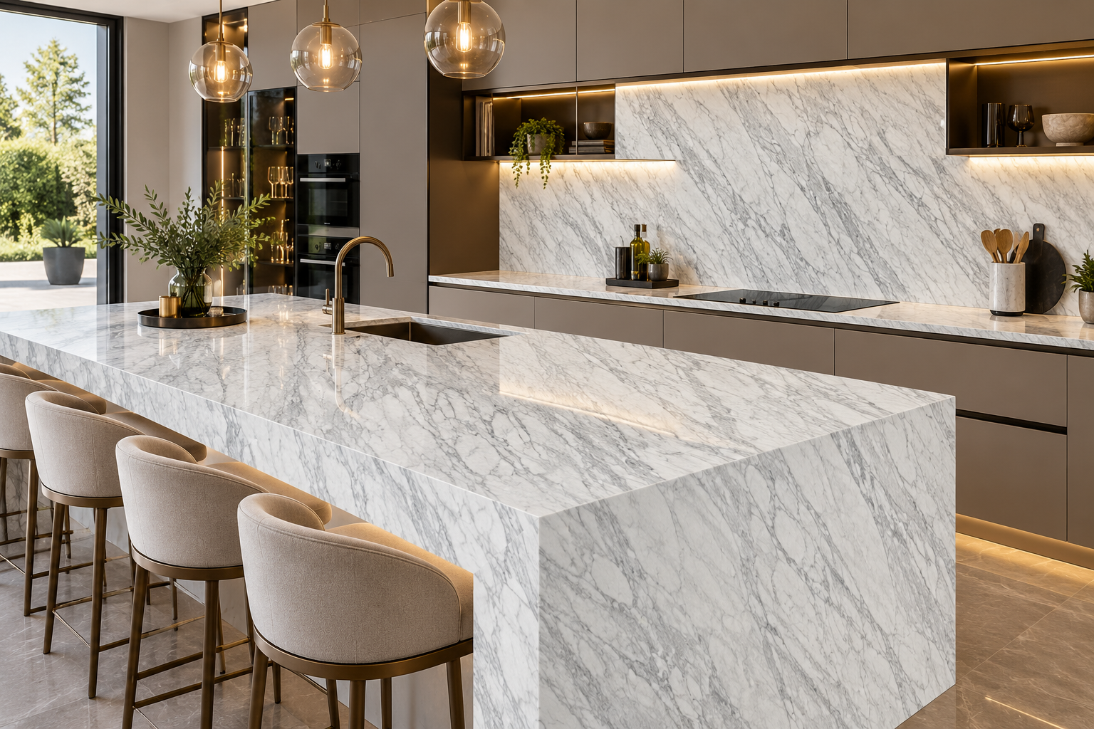 Image 1 of Calacatta Belgia Marble