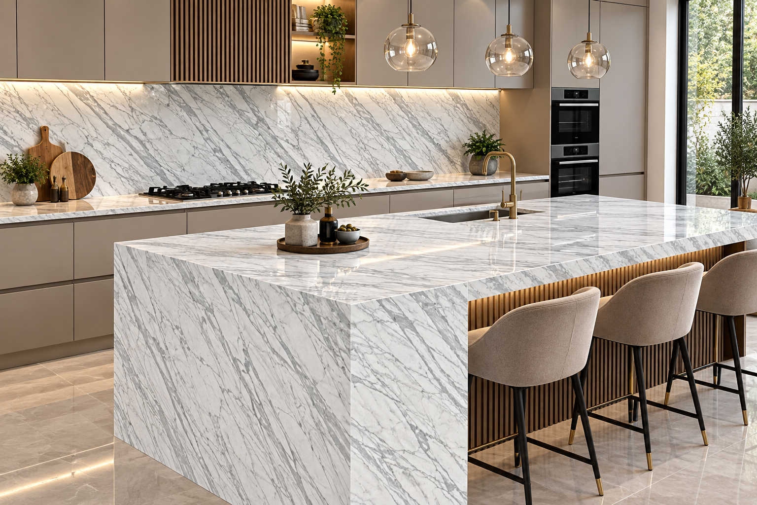 Image 1 of Calacatta Belgia Marble