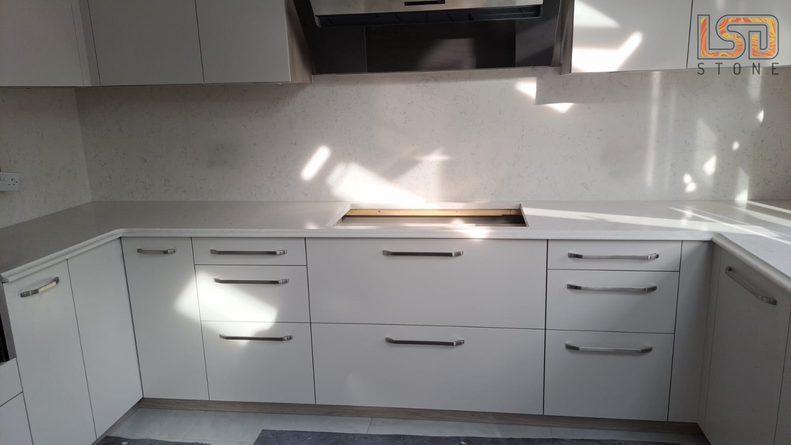 Silestone Bianco Orion – Worktop Project Image
