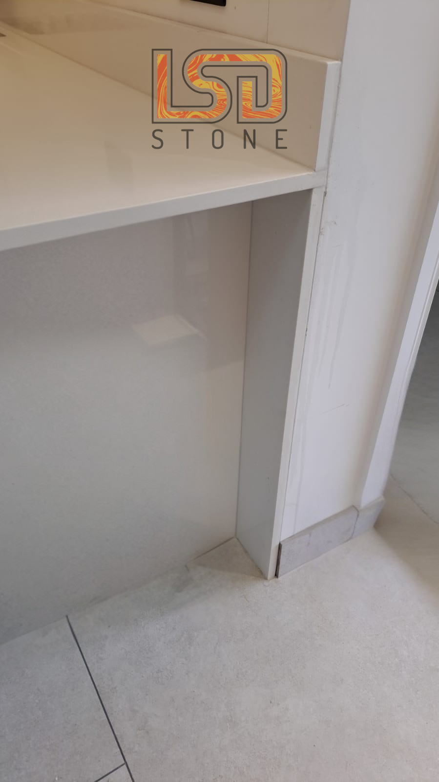 Ice branco – Worktop Project Image