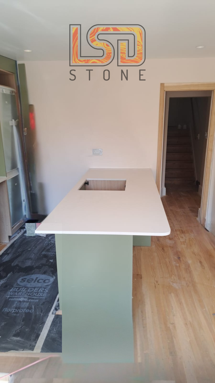 Caesarstone Fresh Concrete – Worktop Project Image