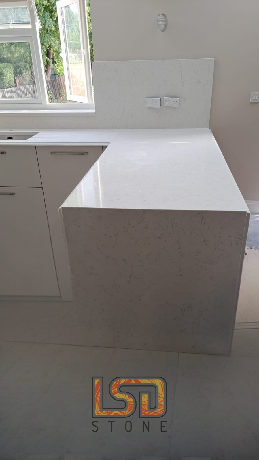 Silestone Bianco Orion – Worktop Project Image