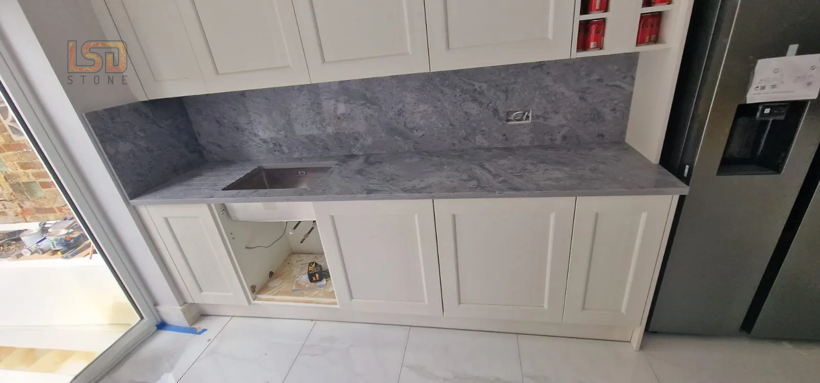 Fusion Grey Quartz – Worktop Project Image