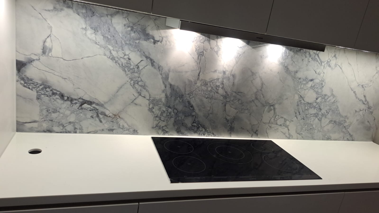Moonrock – Quartz Kitchen Worktop Installation